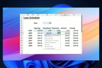 Microsoft Excel Stale Value Formatting