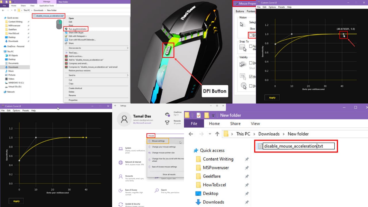 How To Turn Off Mouse Acceleration Windows 10