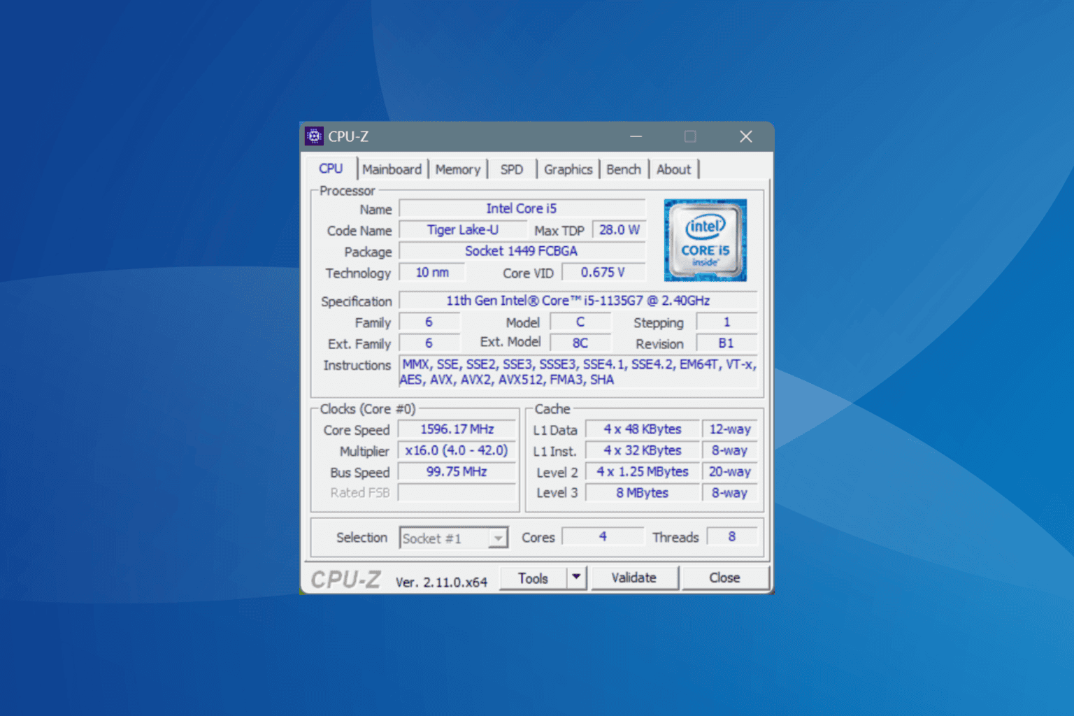 cpu z error code 0x5