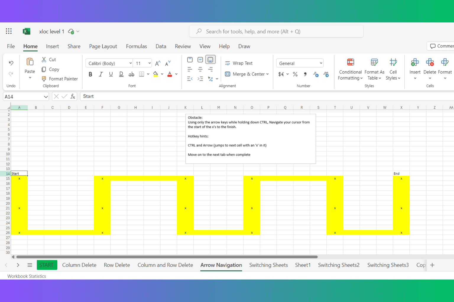 Everything you need to know about Excel Obstacle Course