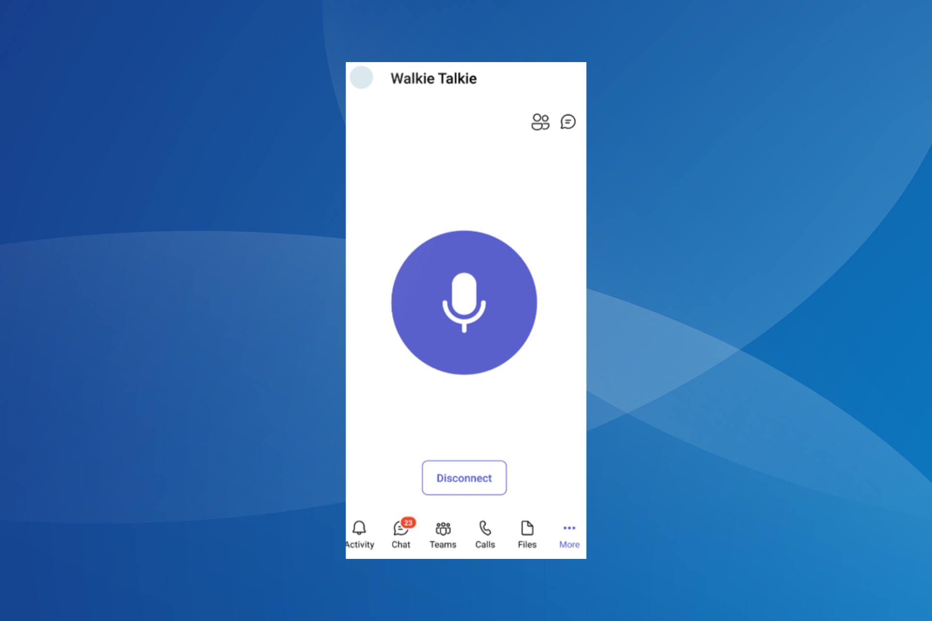 all about microsoft teams walkie talkie